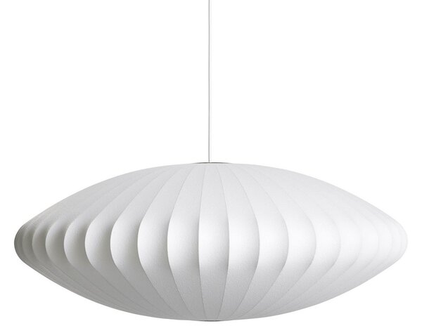 Függőlámpa HAY, Nelson Saucer Bubble, dimmable, Fehér, Nappali, Műanyag, Dizájn