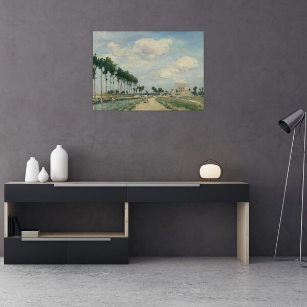 Kép - Johan Barthold Jongkind, The Towpath, reprodukciók (70x50 cm)