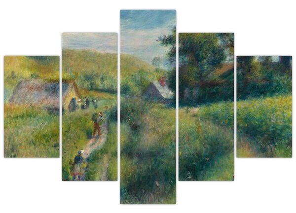 Kép - Auguste Renoir, The Mussel Harvest, reprodukciók (150x105 cm)
