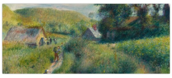 Kép - Auguste Renoir, The Mussel Harvest, reprodukciók (120x50 cm)