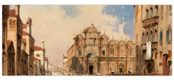 Kép - Jules-Romain Joyant, The Scuola di San Marco, Venice, reprodukciók (120x50 cm)