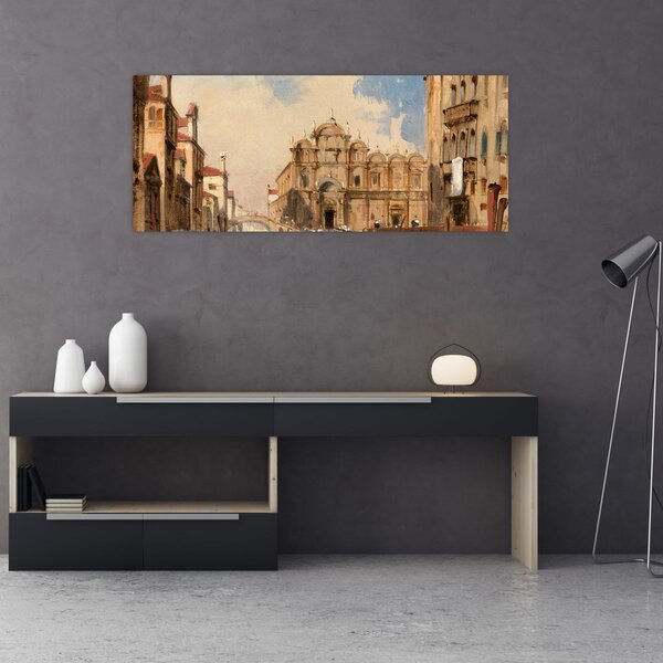 Kép - Jules-Romain Joyant, The Scuola di San Marco, Venice, reprodukciók (120x50 cm)