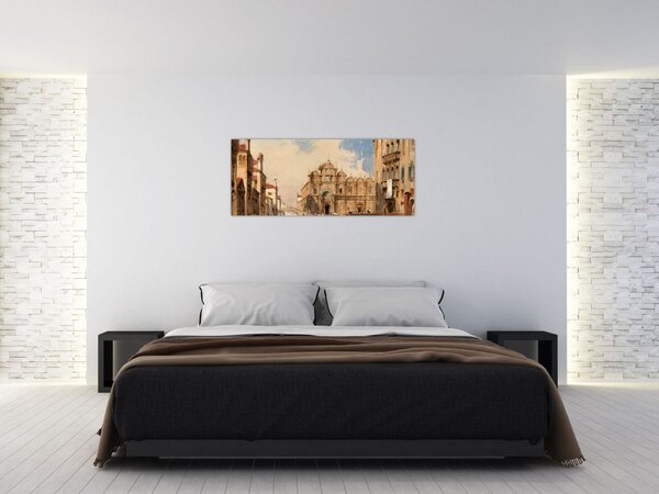 Kép - Jules-Romain Joyant, The Scuola di San Marco, Venice, reprodukciók (120x50 cm)