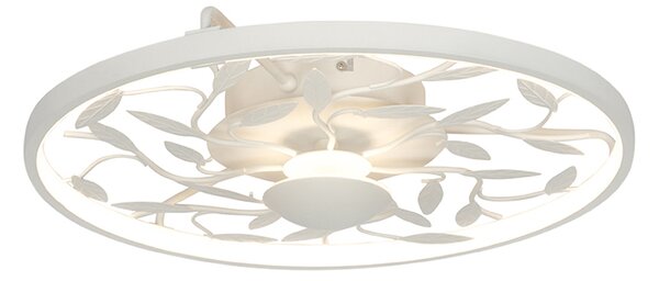 Art Deco mennyezeti lámpa fehér, 3 lépésben tompítható - Bota