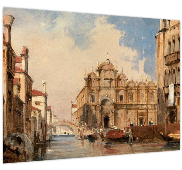 Kép - Jules-Romain Joyant, The Scuola di San Marco, Venice, reprodukciók (70x50 cm)