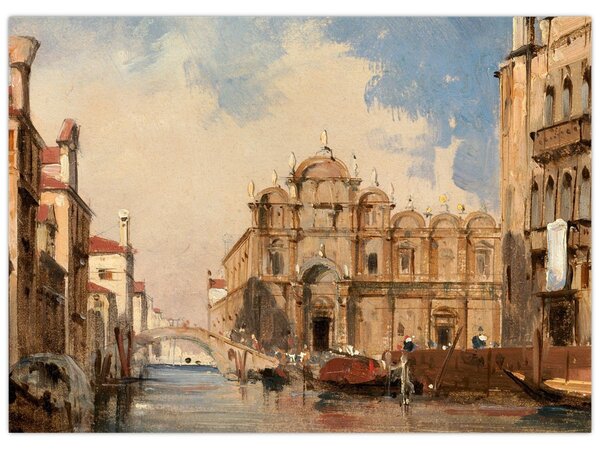Kép - Jules-Romain Joyant, The Scuola di San Marco, Venice, reprodukciók (70x50 cm)