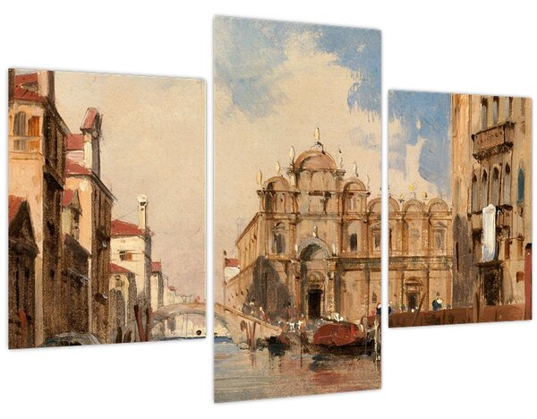 Kép - Jules-Romain Joyant, The Scuola di San Marco, Venice, reprodukciók (90x60 cm)