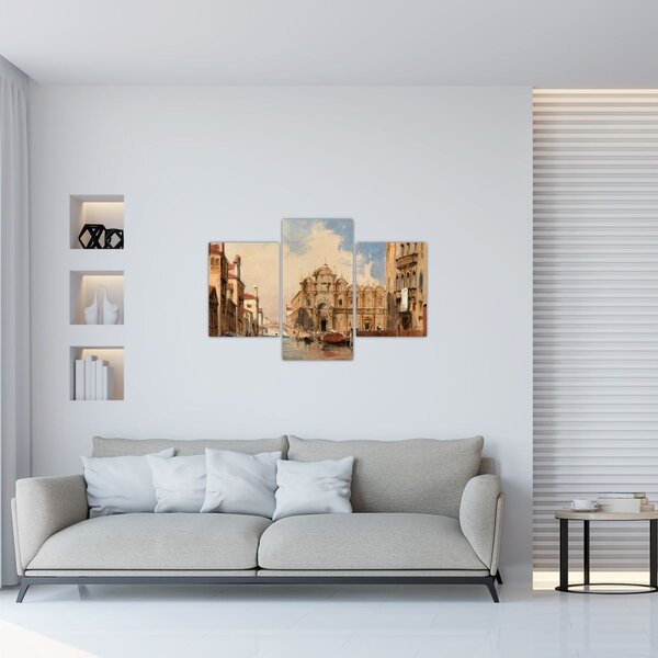 Kép - Jules-Romain Joyant, The Scuola di San Marco, Venice, reprodukciók (90x60 cm)