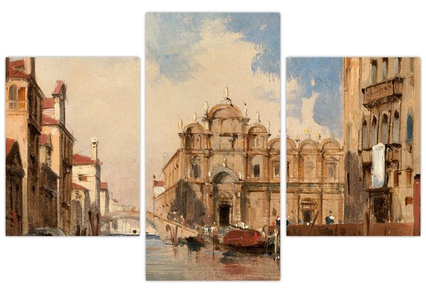 Kép - Jules-Romain Joyant, The Scuola di San Marco, Venice, reprodukciók (90x60 cm)