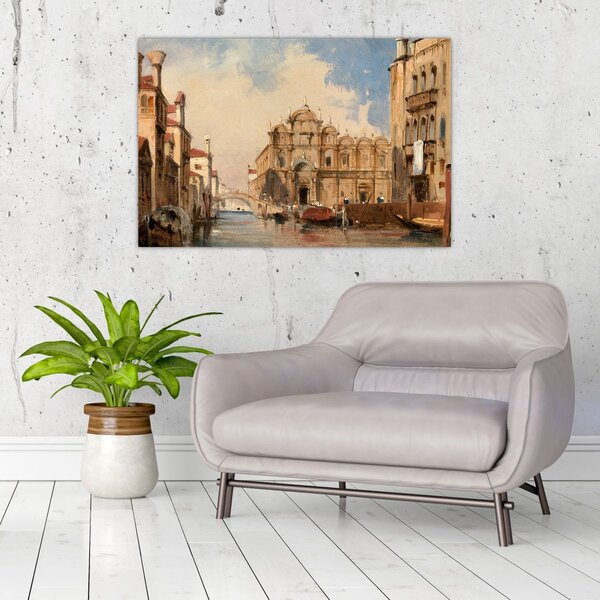 Kép - Jules-Romain Joyant, The Scuola di San Marco, Venice, reprodukciók (90x60 cm)