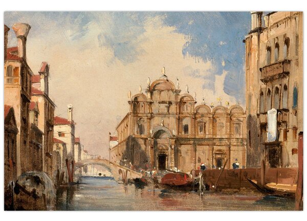 Kép - Jules-Romain Joyant, The Scuola di San Marco, Venice, reprodukciók (90x60 cm)