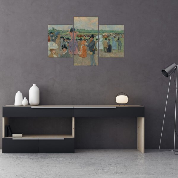 Kép - Jean-Louis Forain, The Races at Longchamp, reprodukciók (90x60 cm)