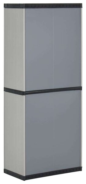 VidaXL Kert Tárolószekrény – 3 Polc – 168 cm