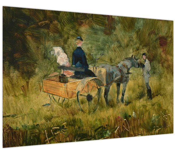 Kép - Henri de Toulouse-Lautrec, The Trap, reprodukciók (90x60 cm)