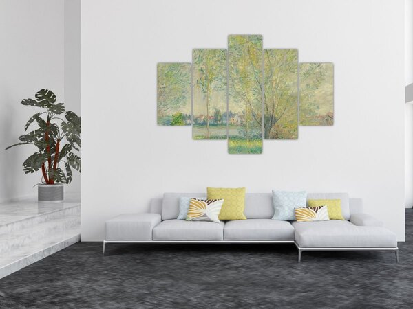 Kép - Claude Monet, The Willows, reprodukciók (150x105 cm)