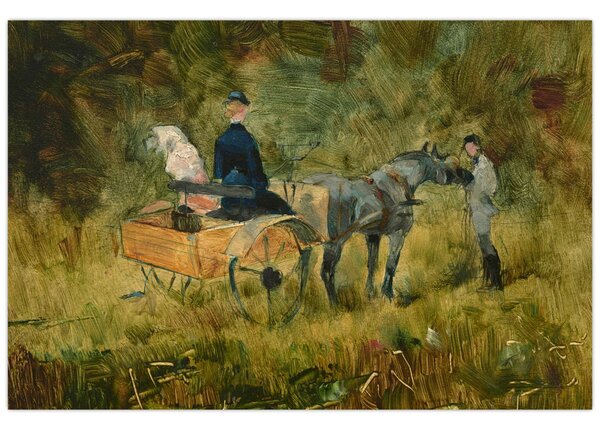 Kép - Henri de Toulouse-Lautrec, The Trap, reprodukciók (90x60 cm)