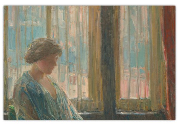 Kép - Childe Hassam, The New York Window, reprodukciók (90x60 cm)