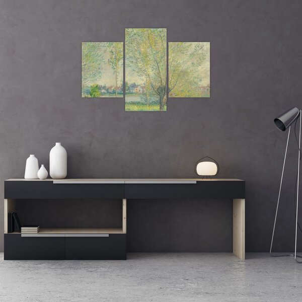 Kép - Claude Monet, The Willows, reprodukciók (90x60 cm)
