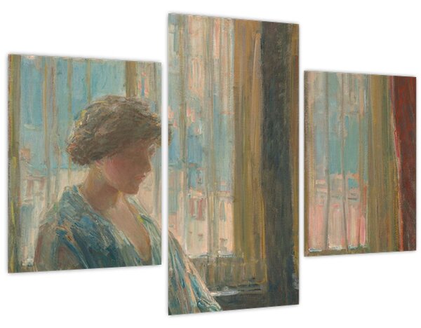 Kép - Childe Hassam, The New York Window, reprodukciók (90x60 cm)