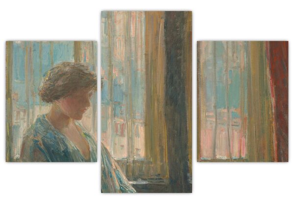 Kép - Childe Hassam, The New York Window, reprodukciók (90x60 cm)