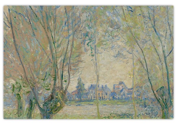 Kép - Claude Monet, Woman Seated under the Willows, reprodukciók (90x60 cm)