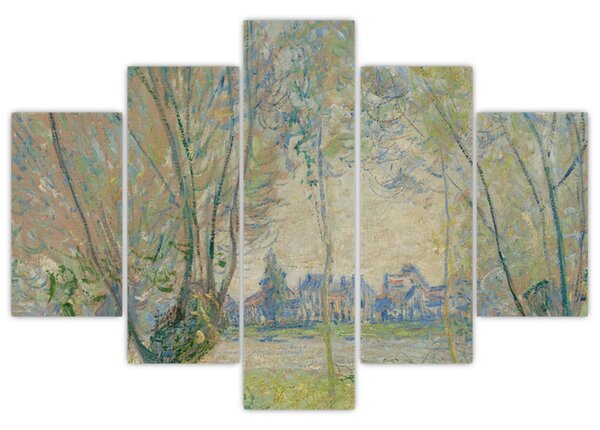 Kép - Claude Monet, Woman Seated under the Willows, reprodukciók (150x105 cm)