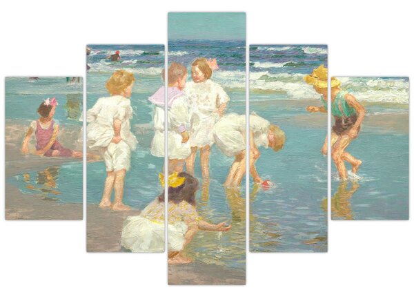 Kép - Edward Henry Potthast, A Holiday, reprodukciók (150x105 cm)