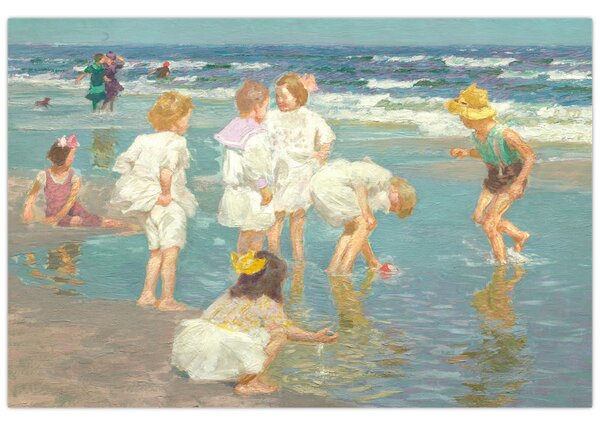 Kép - Edward Henry Potthast, A Holiday, reprodukciók (90x60 cm)