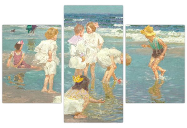 Kép - Edward Henry Potthast, A Holiday, reprodukciók (90x60 cm)
