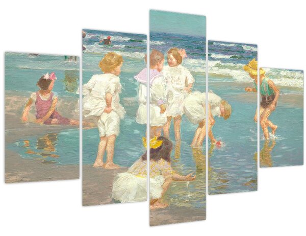 Kép - Edward Henry Potthast, A Holiday, reprodukciók (150x105 cm)