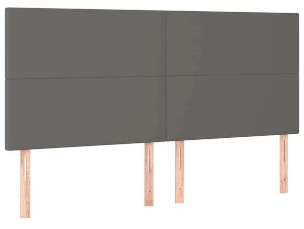 VidaXL Ágy - Zsebrugós Matraccal, LED-del - 200x200 cm