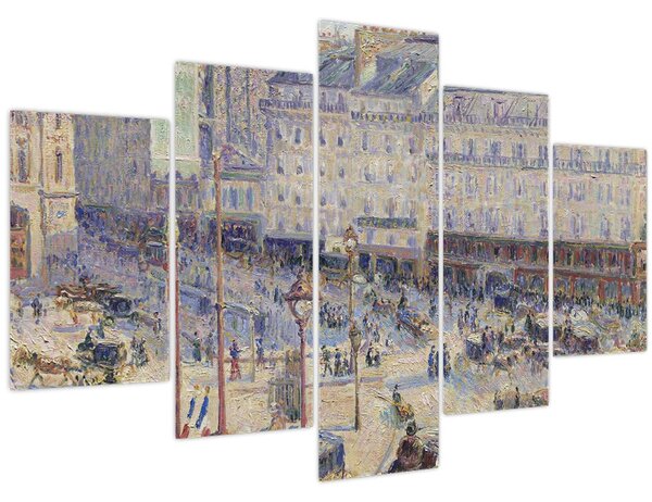 Kép - Camille Pissarro, The Place du Havre, reprodukciók (150x105 cm)