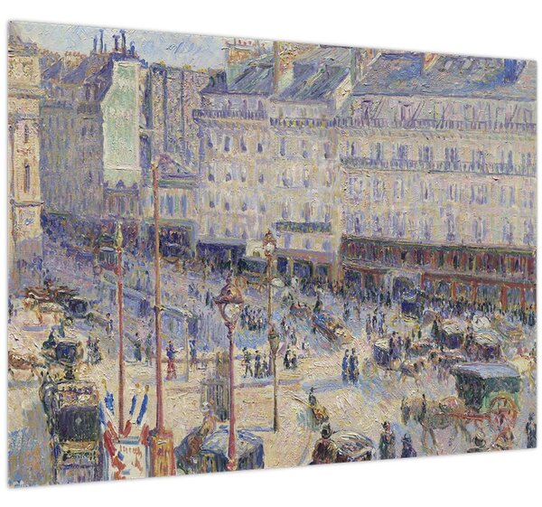 Kép - Camille Pissarro, The Place du Havre, reprodukciók (70x50 cm)