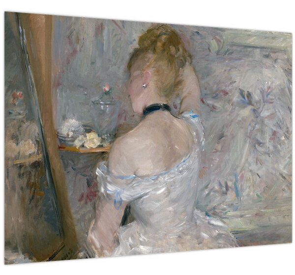 Kép - Berthe Morisot, Woman at Her Toilette, reprodukciók (70x50 cm)