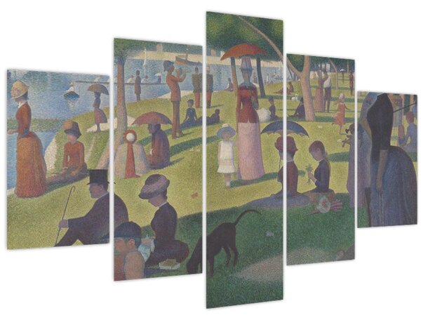 Kép - Georges Seurat, A Sunday on La Grande Jatte, reprodukciók (150x105 cm)