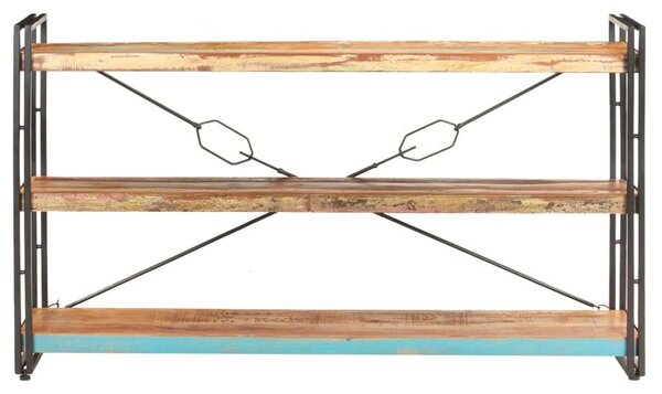 VidaXL Ipari Fa Könyvespolc - 3 Polc - 140x30x80 cm