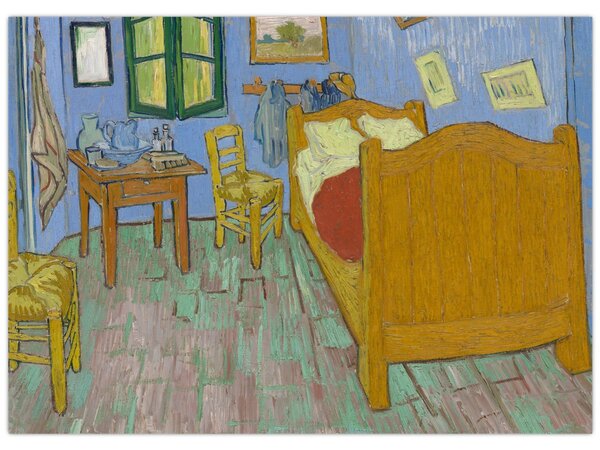 Kép - Vincent van Gogh, The Bedroom, reprodukciók (70x50 cm)
