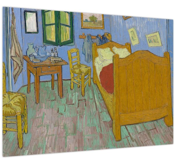 Kép - Vincent van Gogh, The Bedroom, reprodukciók (70x50 cm)