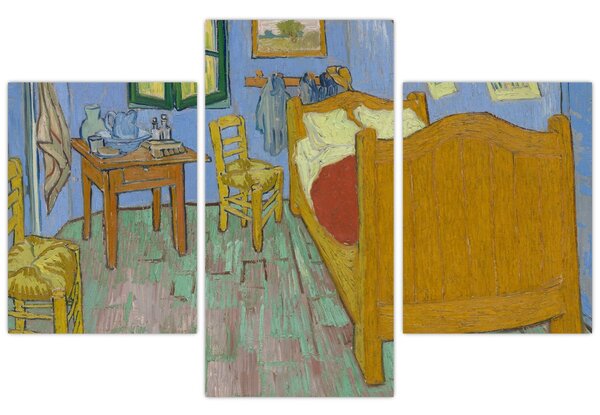Kép - Vincent van Gogh, The Bedroom, reprodukciók (90x60 cm)