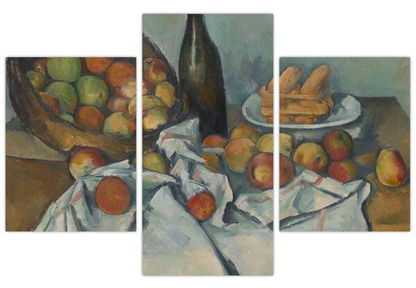 Kép - Paul Cezanne, The Basket of Apples, reprodukciók (90x60 cm)