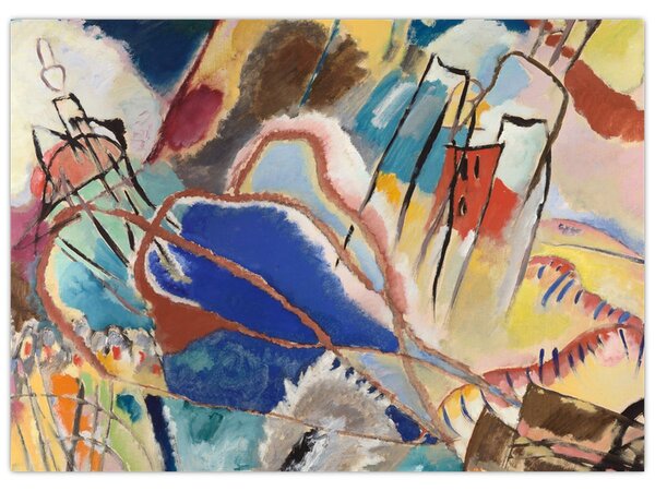 Kép - Vasily Kandinsky, Improvisation No. 30 (Cannons), reprodukciók (70x50 cm)