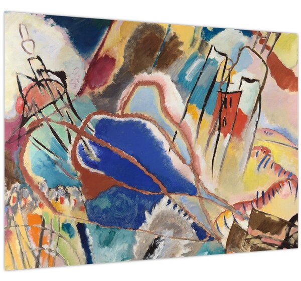 Kép - Vasily Kandinsky, Improvisation No. 30 (Cannons), reprodukciók (70x50 cm)