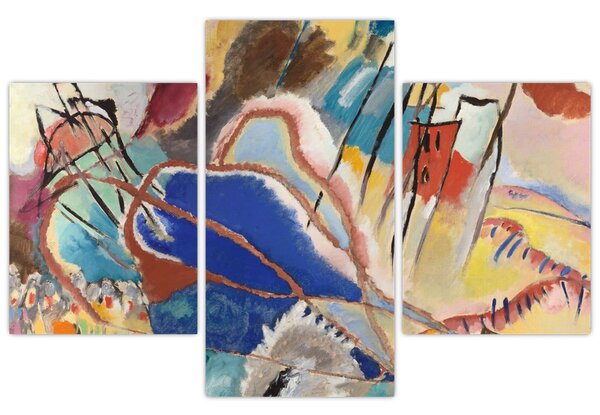 Kép - Vasily Kandinsky, Improvisation No. 30 (Cannons), reprodukciók (90x60 cm)