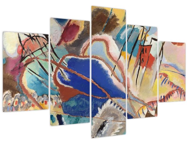 Kép - Vasily Kandinsky, Improvisation No. 30 (Cannons), reprodukciók (150x105 cm)