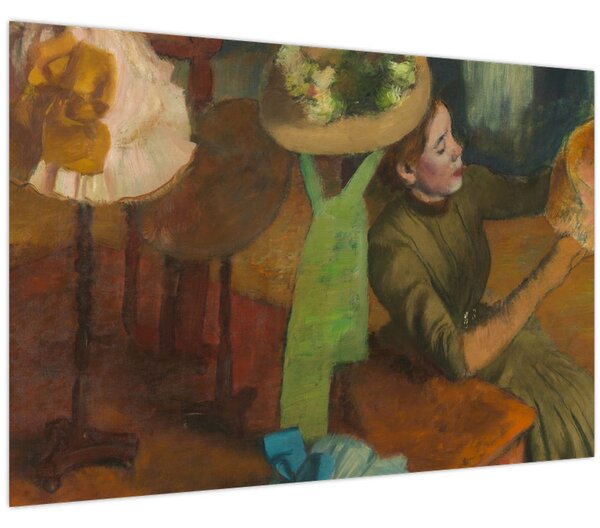 Kép - Edgar Degas, The Millinery Shop, reprodukciók (90x60 cm)