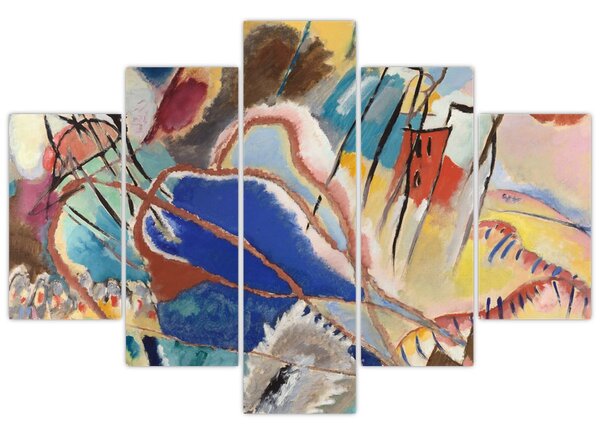 Kép - Vasily Kandinsky, Improvisation No. 30 (Cannons), reprodukciók (150x105 cm)