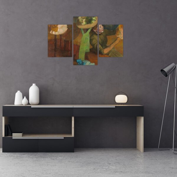 Kép - Edgar Degas, The Millinery Shop, reprodukciók (90x60 cm)