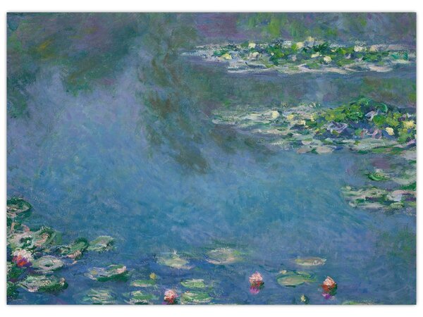 Kép - Claude Monet, Water Lilies, reprodukciók (70x50 cm)
