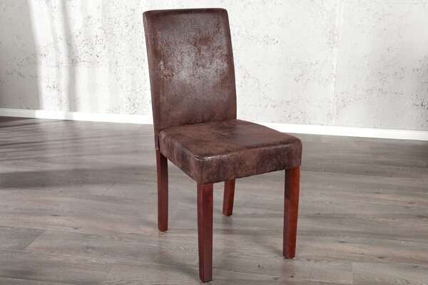 GENUA vintage kávészínű szék
