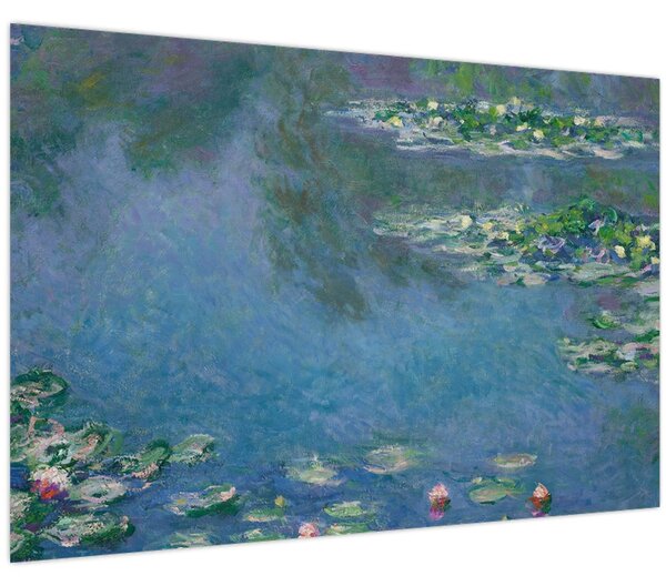 Kép - Claude Monet, Water Lilies, reprodukciók (90x60 cm)